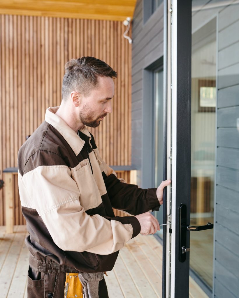Ouverture de porte